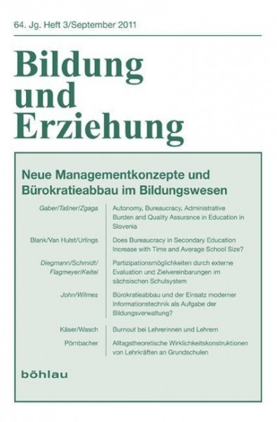 Bildung und Erziehung 3/2011