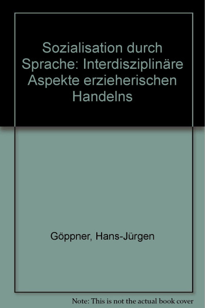Sozialisation durch Sprache