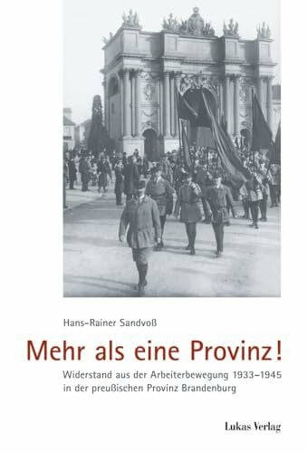 Mehr als eine Provinz!: Widerstand aus der Arbeiterbewegung 1933-1945 in der preußischen Provinz Brandenburg (Schriften der Gedenkstätte Deutscher Widerstand: Reihe A: Analysen und Darstellungen)