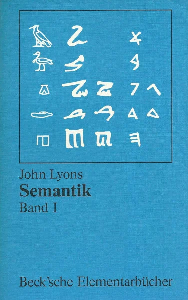 Semantik I