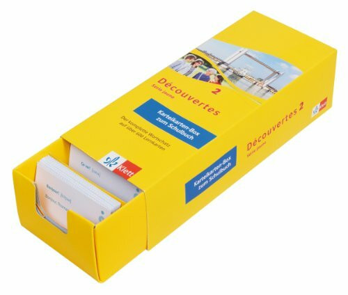 Découvertes 2 Série jaune - Vokabel-Lernbox zum Schülerbuch: 2. Lernjahr passend zum Lehrwerk (Découvertes. Série jaune (ab Klasse 6). Ausgabe ab 2012)