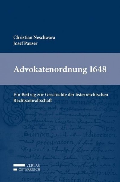 Advokatenordnung 1648