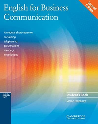 English for Business Communication Student's book 2nd Edition