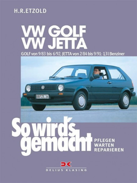 VW GOLF II von 9/83 bis 6/92, VW JETTA II von 2/84 bis 9/91
