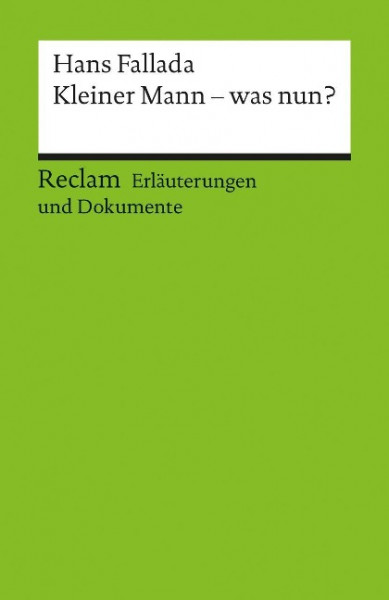 Kleiner Mann - was nun? Erläuterungen und Dokumente