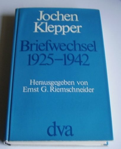 Briefwechsel 1925 - 1942