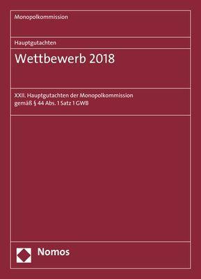 Hauptgutachten. Wettbewerb 2018