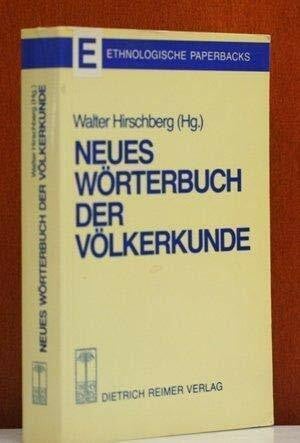 Neues Wörterbuch der Völkerkunde