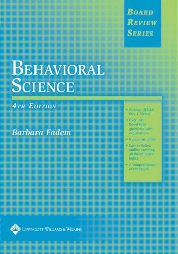 Behavioral Science (Board Review Series)