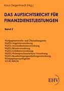 Aufsichtsrecht für Finanzdienstleistungen