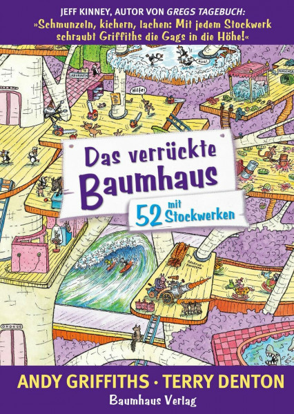 Das verrückte Baumhaus - mit 52 Stockwerken: Band 4