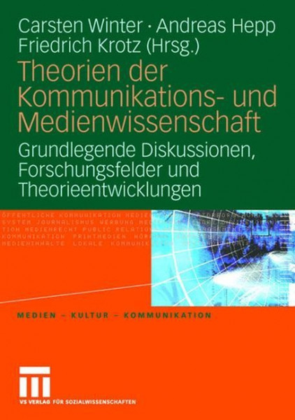 Theorien der Kommunikations- und Medienwissenschaft 01