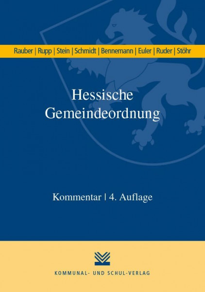 Hessische Gemeindeordnung (HGO): Kommentar