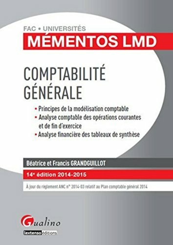 Comptabilité générale 2014-2015