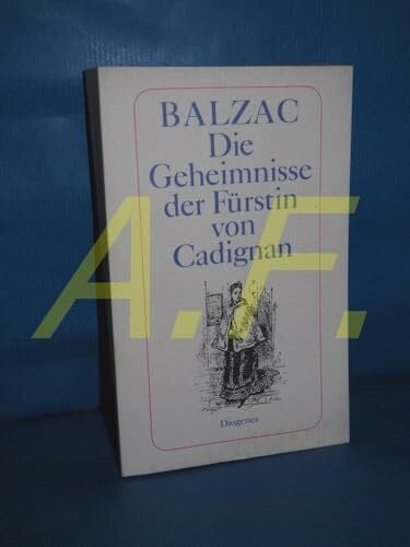 Die Geheimnisse der Fürstin von Cardignan. ( Die Menschliche Komödie).