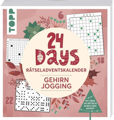 24 DAYS RÄTSELADVENTSKALENDER - Gehirnjogging