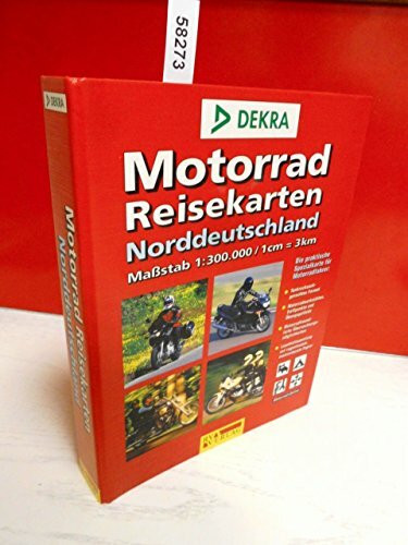 RV Motorad-Reisekarten 1:300 000 Norddeutschland