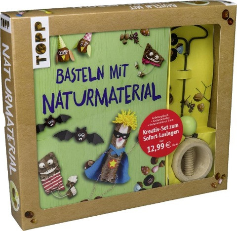 Kreativ-Set Basteln mit Naturmaterial