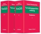 Verwaltungsgerichtsordnung (VwGO) (ohne Fortsetzungsnotierung). Inkl. 41. Ergänzungslieferung