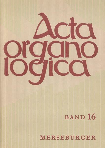 Acta Organologica