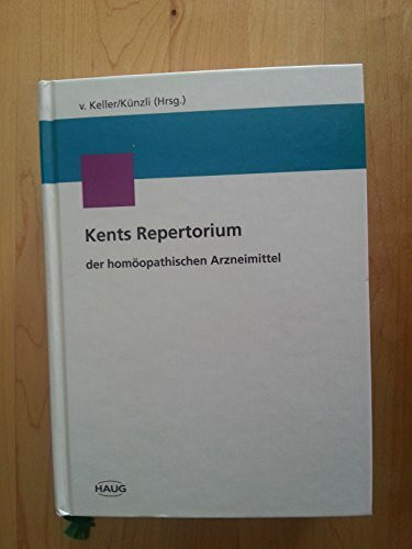 Kents Repertorium der homöopathischen Arzneimittel