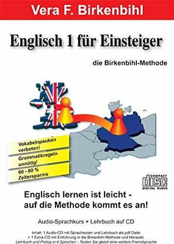 Englisch für Einsteiger Teil 1. Audio-CD plus pdf-Handbuch auf CD-ROM