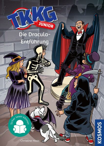 TKKG Junior, 7, Die Dracula-Entführung: Jetzt ermitteln die Junior-Detektive! Spannender Kinderkrimi ab 7 Jahren für Kinder, die sicher lesen können und gern knifflige Fälle lösen (7)