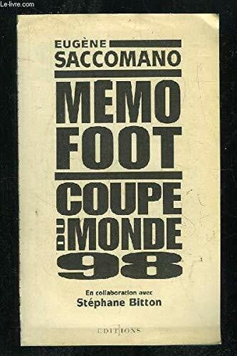 Mémo foot, coupe du monde 98