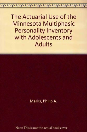 The Actuarial Use of the Minnesota Multiphasic Personality Inventory with Adolescents and Adults