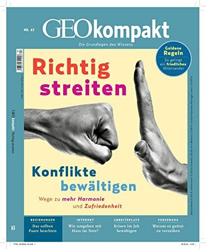 GEOkompakt / GEOkompakt 63/2020 - Konflikte + Streit: Die Grundlagen des Wissens