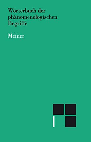 Wörterbuch der phänomenologischen Begriffe