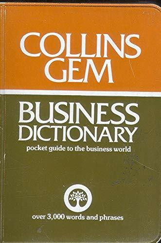 Business Dictionary (Gem Dictionaries)