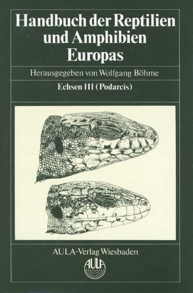 Handbuch der Reptilien und Amphibien Europas, Bd.2/2, Echsen (Sauria): Echsen (Sauria) III: Lacertidae III (Podarcis)