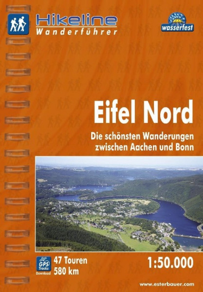 Hikeline Wanderführer Eifel Nord 1 : 50 000