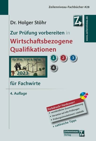 Zur Prüfung vorbereiten in Wirtschaftsbezogene Qualifikationen für Fachwirte Zur Prüfung vorbereiten in Wirtschaftsbezogene Qualifikationen für Fachwirte