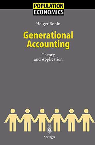 Generational Accounting: Theory and Application (Population Economics)