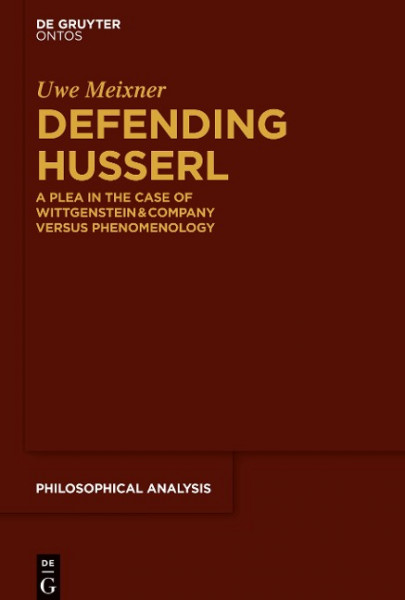 Defending Husserl