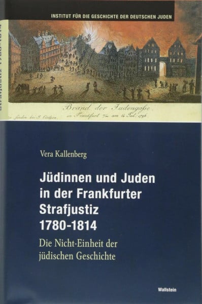Jüdinnen und Juden in der Frankfurter Strafjustiz 1780-1814: Die Nicht-Einheit der jüdischen Geschichte (Hamburger Beiträge zur Geschichte der deutschen Juden)