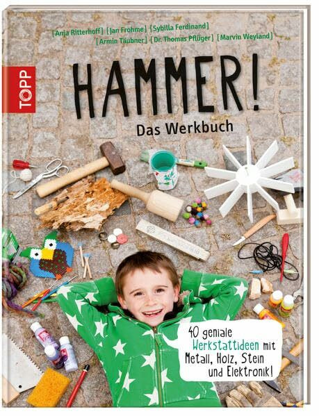 Hammer! Das Werkbuch: 40 geniale Werkstattideen mit Metall, Holz, Stein und Elektronik!