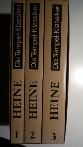 Heinrich Heine - Werke. Drei Bände im Schuber. (Die Tempel-Klassiker)