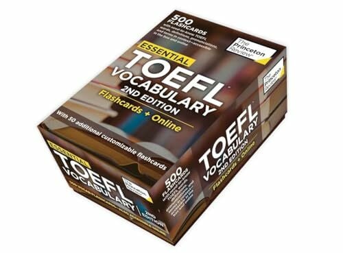 Essential TOEFL Vocabulary, 2nd Edition: Flashcards + Online: 500 Essential Vocabulary Words to Help Boost Your TOEFL Score (College Test Preparation)