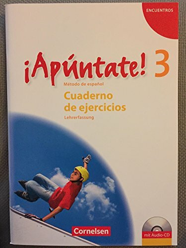 Encuentros Apúntate 3 Cuaderno de Ejercicios Lehrer... Book