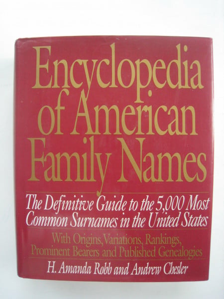 Encyclopedia of American Family Names