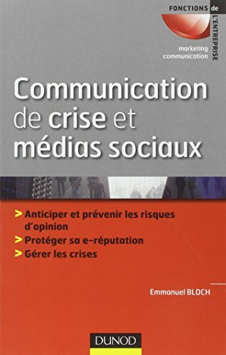 Communication de crise et médias sociaux
