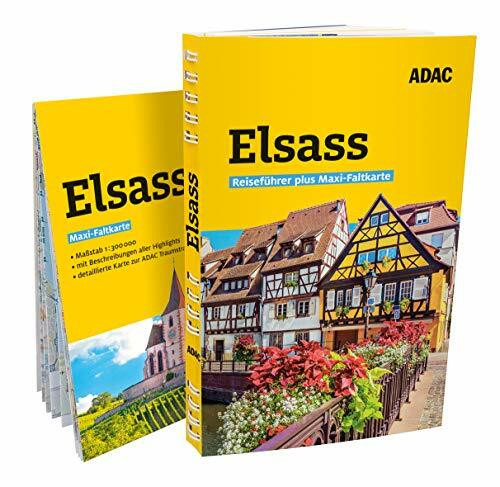 ADAC Reiseführer Elsass: Mit Maxi-Faltkarte und praktischer Spiralbindung (ADAC Reiseführer Plus)