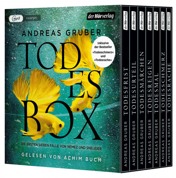 Todes-Box. Die ersten sieben Fälle von Nemez und Sneijder​: Todesfrist – Todesurteil – Todesmärchen – Todesreigen – Todesmal – Todesschmerz - Todesrache