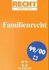 Familienrecht: (BGBl. I Nr. 28)