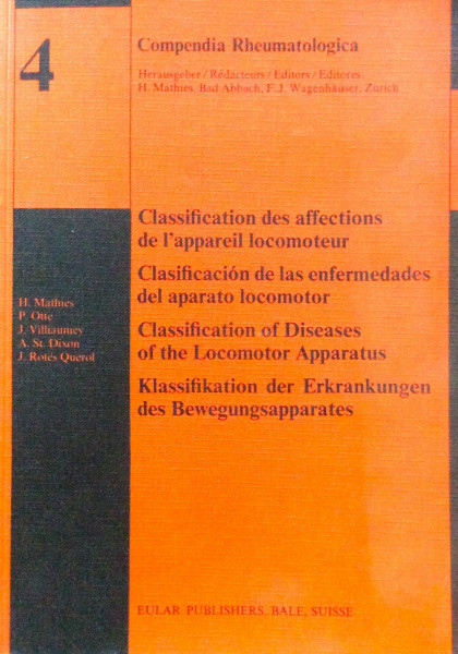 Klassifikation der Erkrankungen des Bewegungsapparates