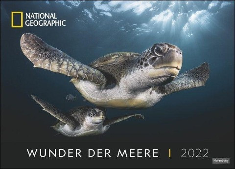 Wunder der Meere Edition National Geographic Kalender 2022