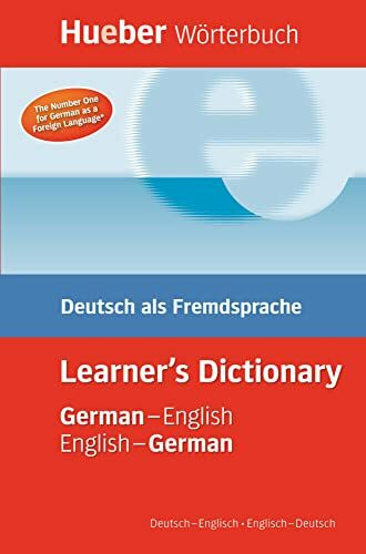 Hueber Wörterbuch Learner’s Dictionary: Deutsch als Fremdsprache / German-English / English-German (Hueber Zweisprachige Wörterbücher)
